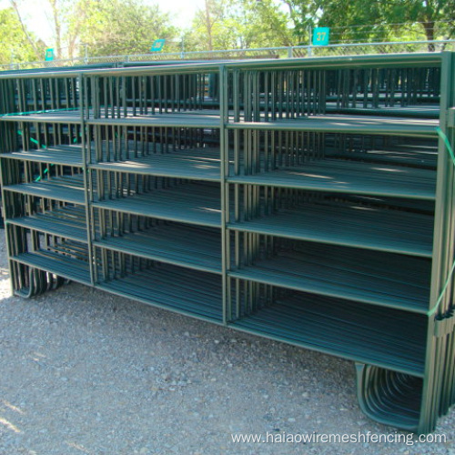 Heavy duty portable galvanized pipe horse corral panels